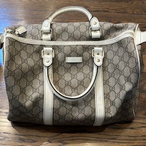 100% authentic Gucci “bowling” bag monogram
